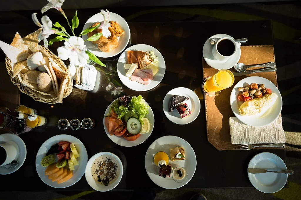 Gastronomía en Hotel Monticello